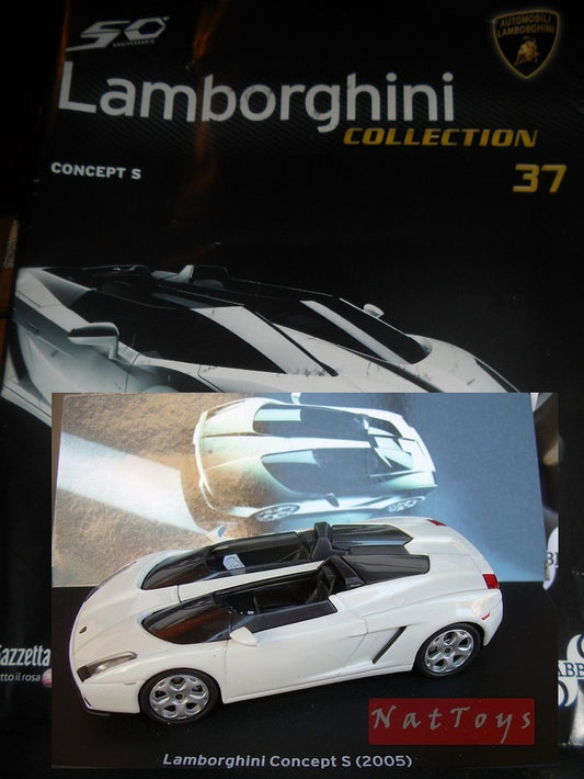 PUBLISHING Model Lamborghini Collection 50 Anni Concept S 2005 DIE CAST 1:43 +fas