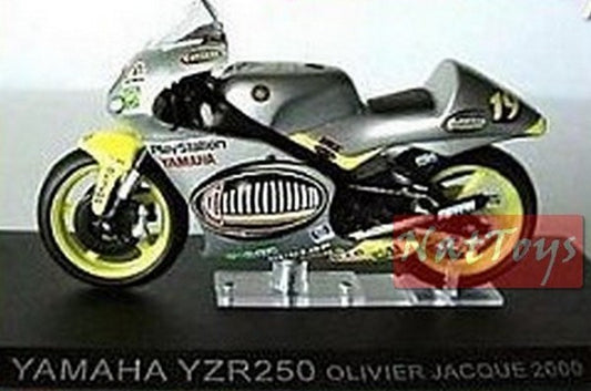 EDITORIA Modellino Moto Yamaha YZR250 O. Jacque 2000 DIE CAST 1:24  SCALE