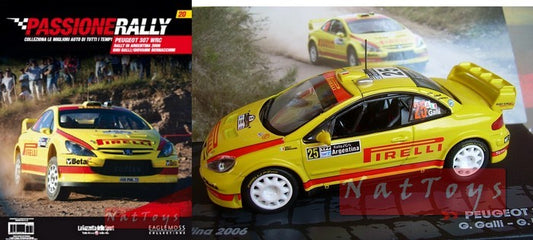 Editoria Modellino Peugeot 307 WRC Argentina 2006 Galli  DIE CAST 1:43 Ixo Passione Rally +fas