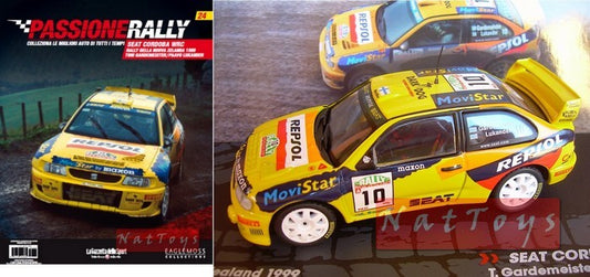 Editoria Modellino Seat Cordoba WRC New Zealand 1999  DIE CAST 1:43 Ixo Passione Rally +fas