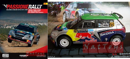 Editoria Modellino Skoda Fabia S2000 Acropoli 2011  DIE CAST 1:43 Ixo Passione Rally +fas