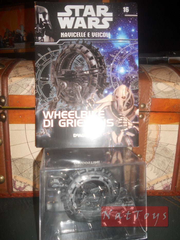 EDITORIA Modellino Star Wars Grievous Wheelbike Navicelle e Veicoli Stellari  3D +fas.16