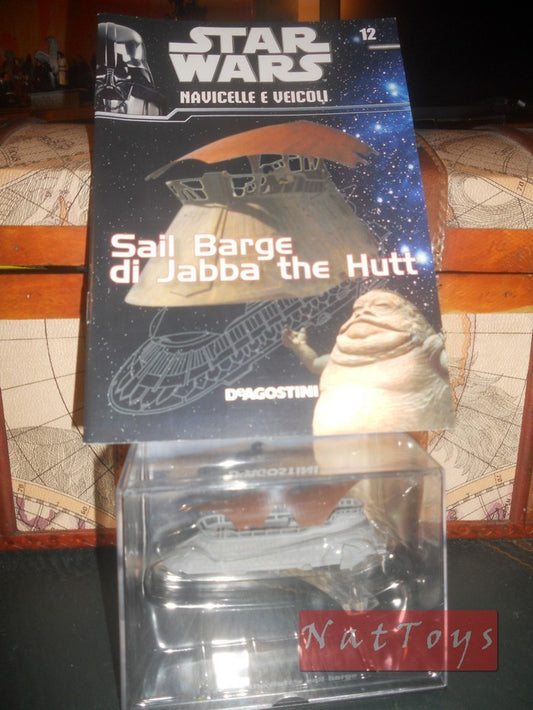 EDITORIA Modellino Star Wars Jabba Hutt Sail Barge Navicelle Veicoli Stellari  3D +fas.12