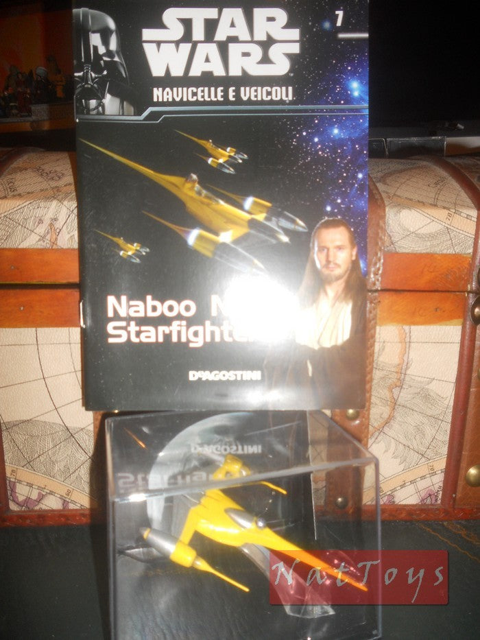 EDITORIA Modellino Star Wars Naboo N-1 Starfighter  Navicelle e Veicoli Stellari  3D +fas.7