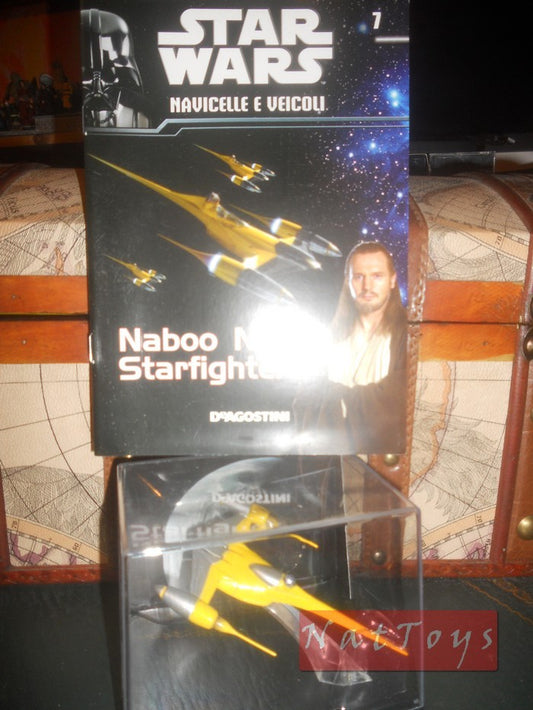 EDITORIA Modellino Star Wars Naboo N-1 Starfighter  Navicelle e Veicoli Stellari  3D +fas.7