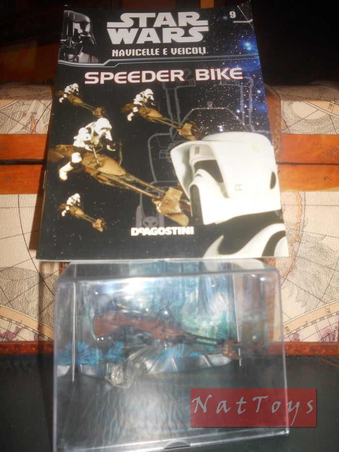 PUBLICATION Star Wars Speeder Bike Modèle Navires et Véhicules Star Wars 3D +fas.9