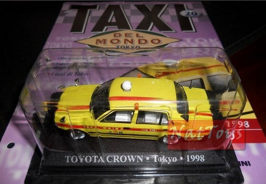 EDITORIA Modellino Toyota Crown Tokyo 1998 Taxi Mondo DIE CAST 1:43  +fas.20
