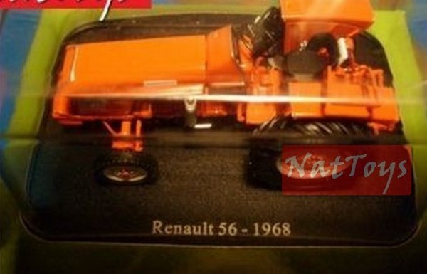 Editoria Modellino Trattori Tractors Renault 56 1968  DIE CAST 1:43  SCALE
