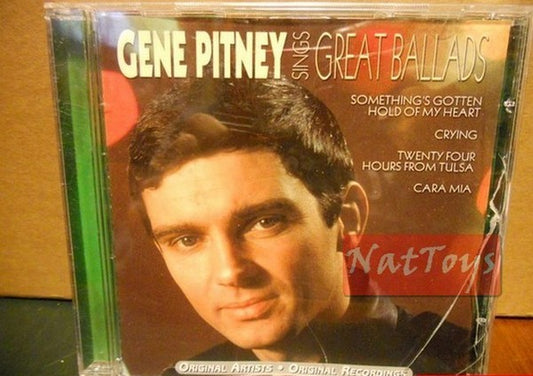 GENE PITNEY SINGS GREAT BALLADS Originale Usato CD Audio