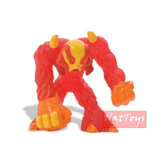 GORMITI FINAL EVOLUTION FIRE HAMMER PERSONNES VOLCAN MAGMA FIGURINES 3D 