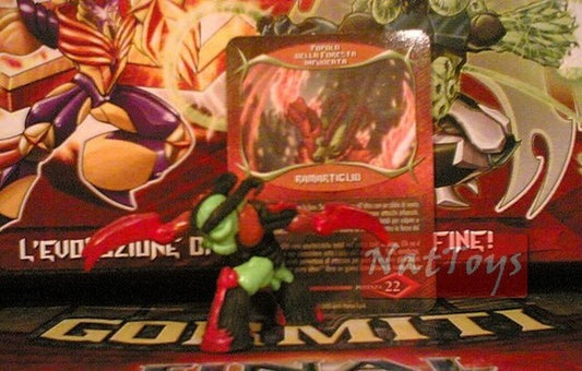 GORMITI FINAL EVOLUTION RAMARTIGLIO + CARTE *NatToysModels*