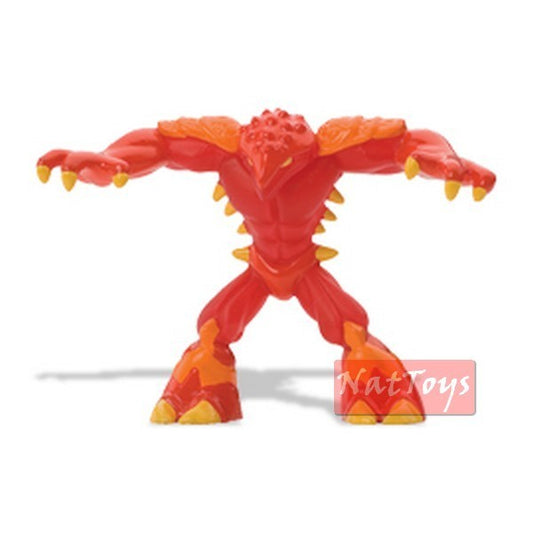 GORMITI ÉVOLUTION FINALE GENS PENSÉS VOLCAN MAGMA FIGURINES 3D 