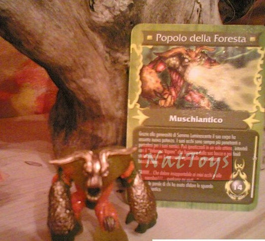 GORMITI MYTHOS ENERGHEIA MUSCHIANTICO + CARTE *NatToysModels*