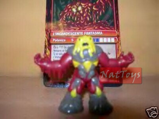 GORMITI SERIES 2 GLOWING GHOST +CARD *NatToysModels*