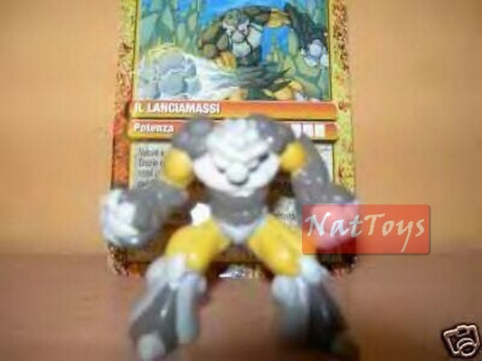 GORMITI SERIES 2 ROCK THROWER + ITA card *NatToysModels*