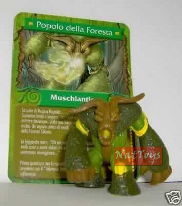 GORMITI SÉRIE 3 MUSCHIANTICO + CARTE Rare *NatToysModels*