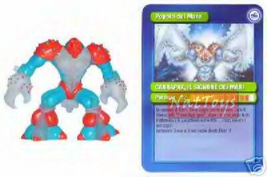 GORMITI SERIE ATOMIC CARRAPAX  +CARD Raro *NatToysModels*