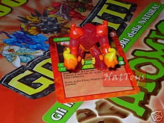 GORMITI SERIE ATOMIC MISTERIOSO CAVALIERE +CARD *NatToysModels