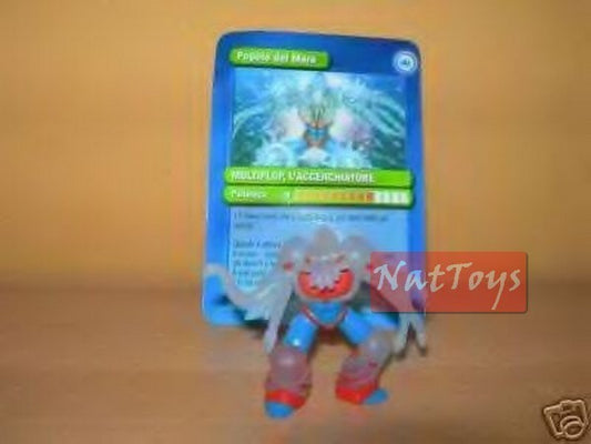 GORMITI SERIE ATOMIC MULTIPLOP +CARD  *NatToysModels*