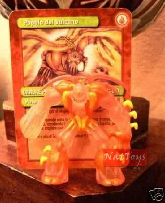 GORMITI SERIE ATOMIC ORRORE PROFONDO +CARD *NatToysModels
