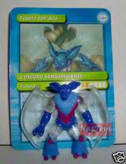 GORMITI SERIE ATOMIC OSCURO SANGUINOLENTO +CARD *NatToysModels