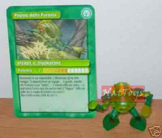 GORMITI SERIE ATOMIC SFERST +CARD *NatToysModels*