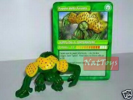 GORMITI SERIE ATOMIC SUPPLIZIO +CARD *NatToysModels*
