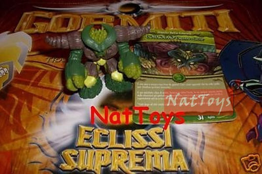 GORMITI SERIE ERA ECLISSI SUPREMA CORNOLMO +CARD *NatToysModels*