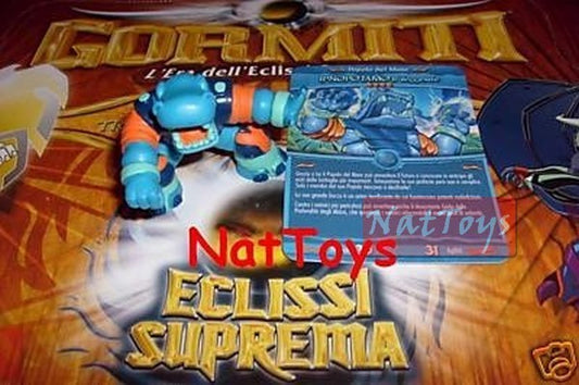 GORMITI SERIE ERA ECLISSI SUPREMA IPNOPOTAMO +CARD *NatToysModels*
