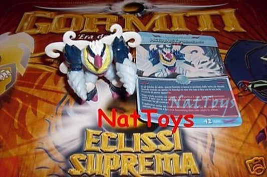 GORMITI SERIE ERA ECLISSI SUPREMA PICCHIAVEX +CARD *NatToysModels*