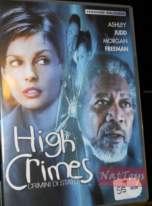 HIGH CRIMES Ashley Judd Morgan Freeman Film DVD Originale Video