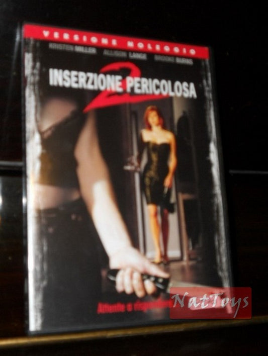 INSERTION DANGEREUSE 2 Film DVD Vidéo originale