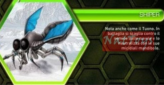 MUTANT INSECTS Figure SHIPER 3D Comb.fra giganti insects 6cm