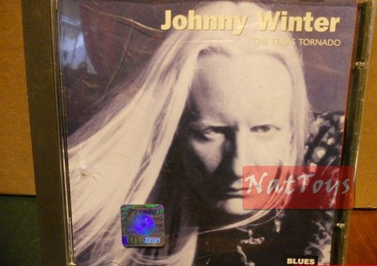 JOHNNY WINTER THE TEXAS TORNADO Original Used Audio CD