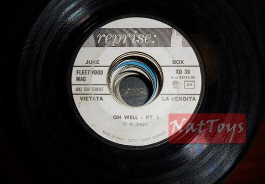 JUKE BOX 45 Fleetwood Mac Oh well/K. Rogers First Edition Something's burning
