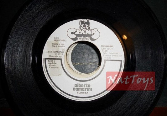 JUKE BOX 45 RPM Alberto Camerini Sciocka/Moulin Rouge Holiday 1979 PROMO