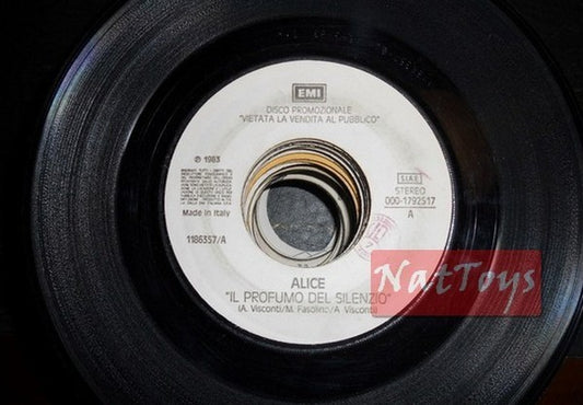 JUKE BOX 45 RPM Alice The scent of silence/America Your move 1983 PROMO