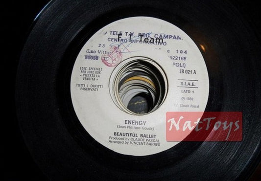 JUKE BOX 45 GIRI Beautiful Ballet Energy/Phil Carmen Loving you 1982 PROMO