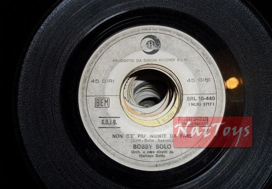 JUKE BOX 45 GIRI Bobby Solo Non c'Š pi— niente da fare/Serenella 1966 PROMO