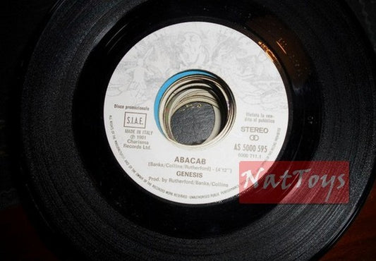 JUKE BOX 45 GIRI Genesis Abacab/Alberto Fortis La nena del SalvadorEX PROMO