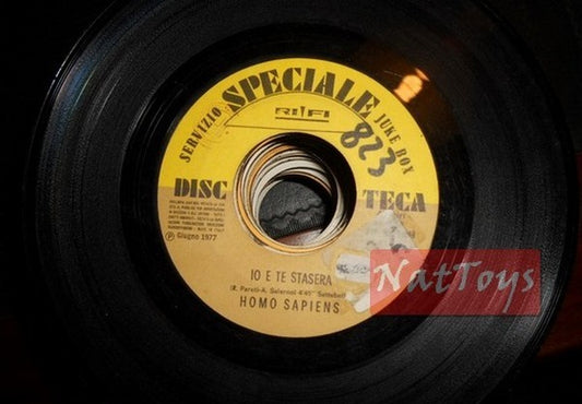 JUKE BOX 45 RPM Homo Sapiens Toi et moi ce soir/Dean Siani Histoire de Tom Dooley PROMO