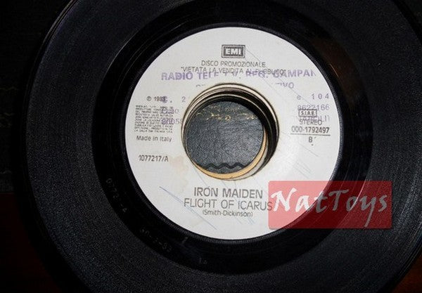 JUKE BOX 45 RPM Iron Maiden Flight of Icarus/The Coconuts Deviez-vous vivre ?