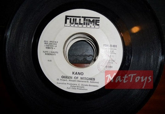 JUKE BOX 45 RPM Kano Reine des sorcières/Les Créatures Peut-être un jour 1984 PROMO