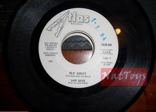 JUKE BOX 45 RPM Laid Back Fly away/Star on 45 Présente fièrement les Star Sisters