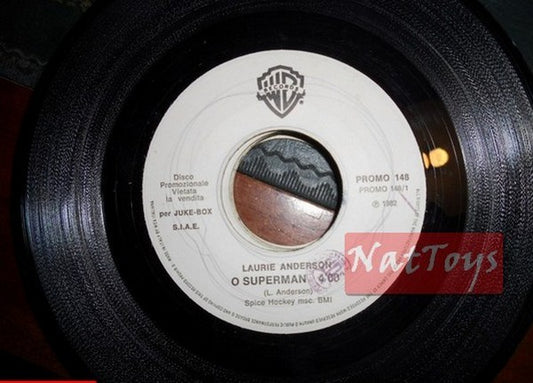 JUKE BOX 45 TR/MIN Laurie Anderson O Superman/Modern Romance Everybody salsa 1982