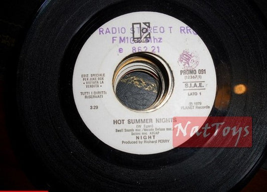 JUKE BOX 45 RPM Nuit Chaudes nuits d'été/Ashford &amp; Simpson Trouvé un remède PROMO