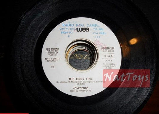 JUKE BOX 45 RPM Novecento Le seul/Nik Kershaw L'énigme 1984 PROMO