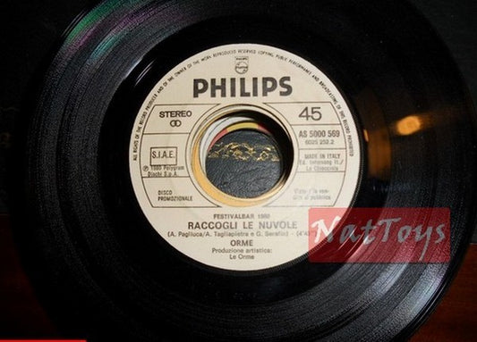 JUKE BOX 45 RPM Orme Collect the clouds/Blondie Call me (Italie 1980) - EX PROMO