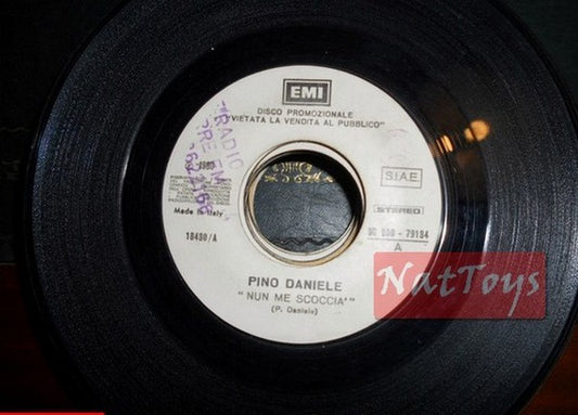 JUKE BOX 45 RPM Pino Daniele Ne me dérange pas/The Fools Psycho poulet 1980 PROMO