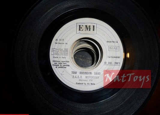 JUKE BOX 45 RPM Tom Robinson Band 2.4.6.8. motorway/Tommi Disco satisfaction